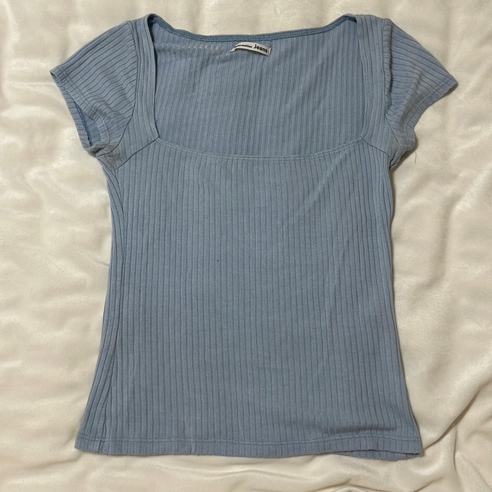 REFORMATION BARDOT TOP